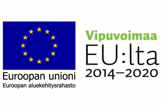 Euroopan unionin rahoituslogo ja Vipuvoimaa EU:lta rahoituslogo.
