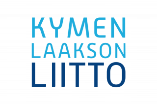 Kymenlaakson liiton tekstilogo.