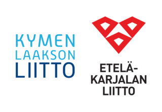 Kymenlaakson ja Etelä-Karjalan liittojen logot.