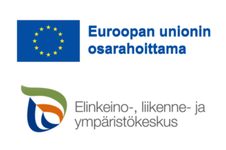 Euroopan unionin ja Ely-keskuksen logot.