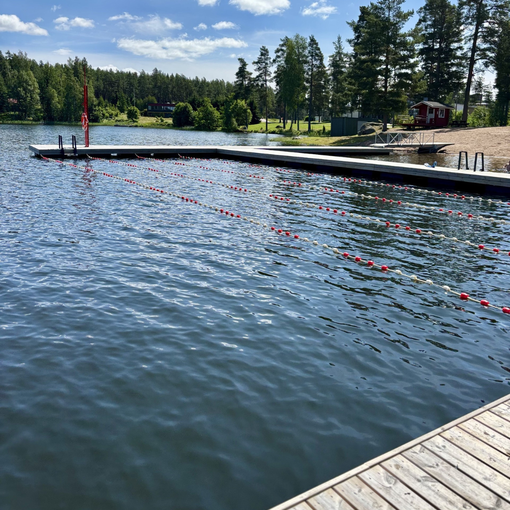 Huutjärven uimaranta