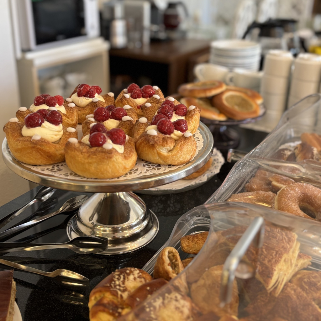 Kahvilan leivonnaisia