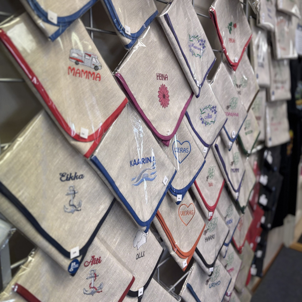 tekstitetyt pyyhkeet