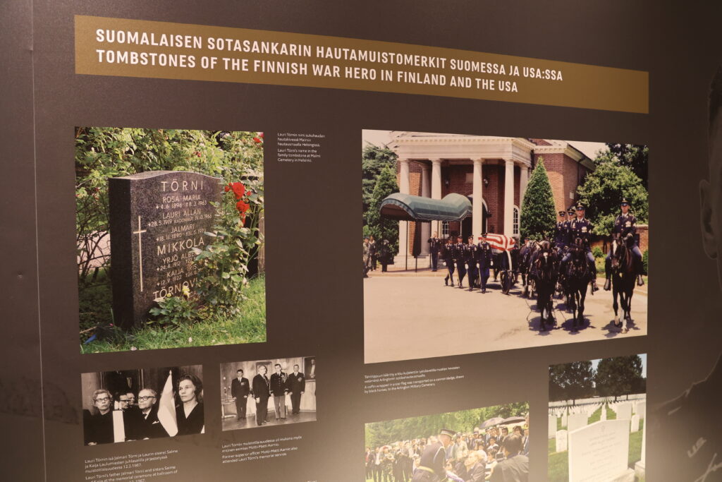 Lauri Törni -näyttely Haminassa.